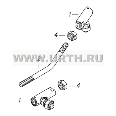 740.51-1108050 Тяга привода управления регулятором